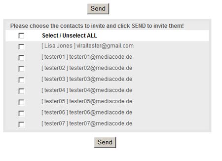 adressbook preloaded